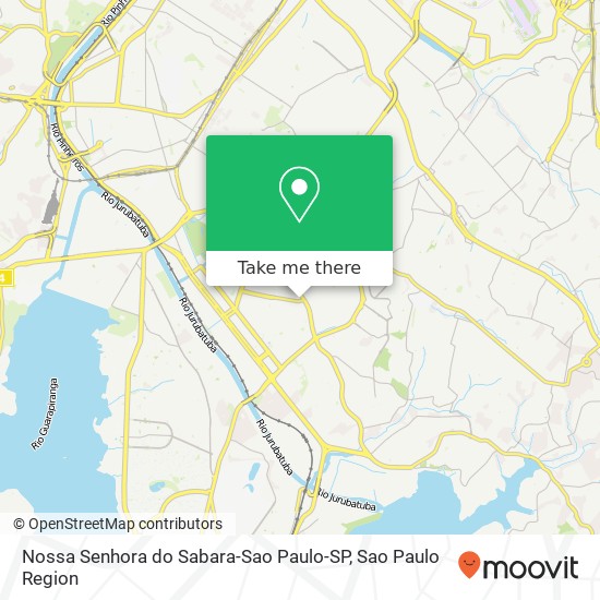 Nossa Senhora do Sabara-Sao Paulo-SP map