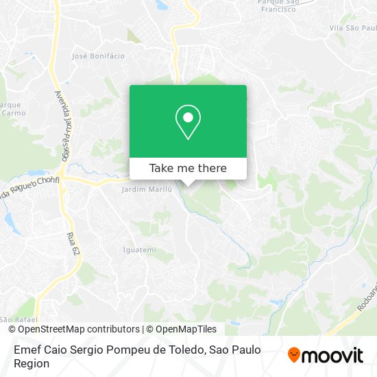 Emef Caio Sergio Pompeu de Toledo map