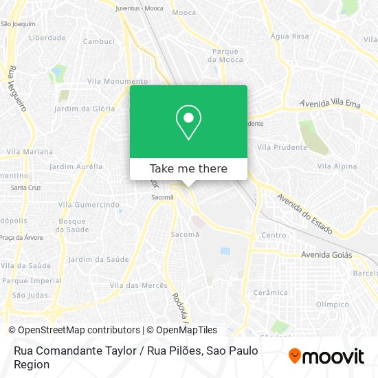 Rua Comandante Taylor / Rua Pilões map
