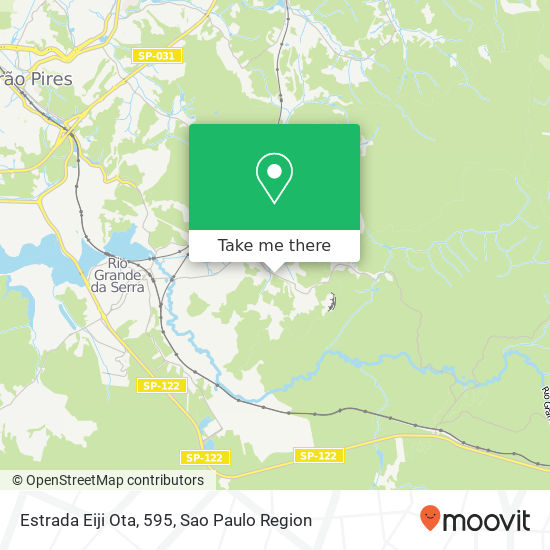 Mapa Estrada Eiji Ota, 595
