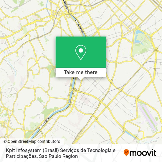 Mapa Kpit Infosystem (Brasil) Serviços de Tecnologia e Participações