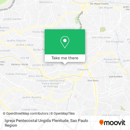 Igreja Pentecostal Ungida Plenitude map