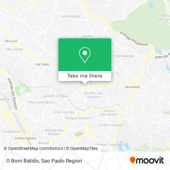 O Bom Batido map