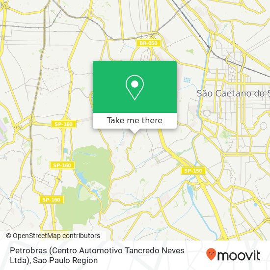 Mapa Petrobras (Centro Automotivo Tancredo Neves Ltda)