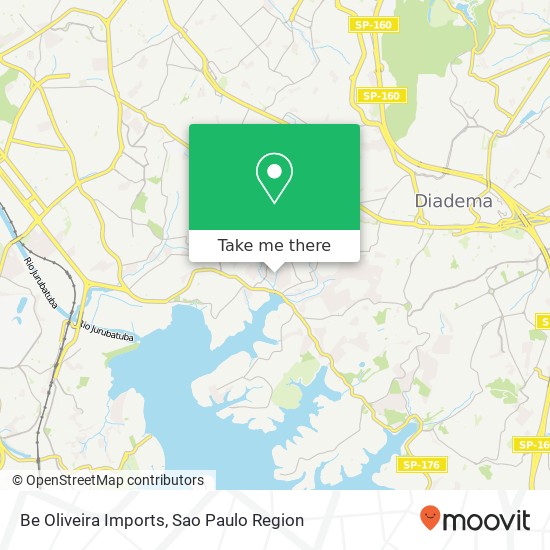 Be Oliveira Imports map