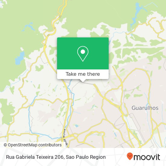 Rua Gabriela Teixeira 206 map