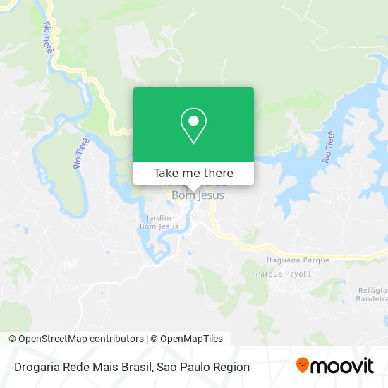Drogaria Rede Mais Brasil map