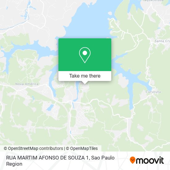 RUA MARTIM AFONSO DE SOUZA 1 map