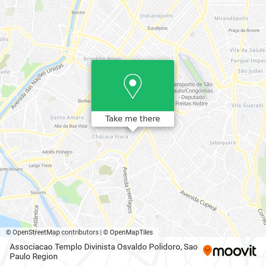 Associacao Templo Divinista Osvaldo Polidoro map