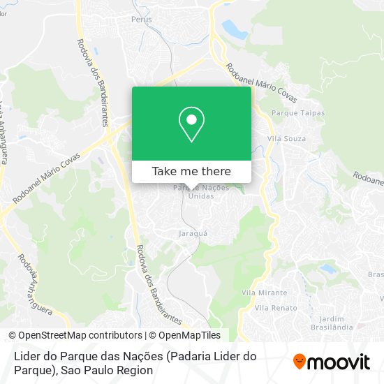 Lider do Parque das Nações (Padaria Lider do Parque) map
