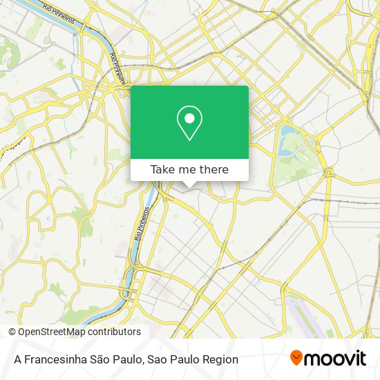 Mapa A Francesinha São Paulo