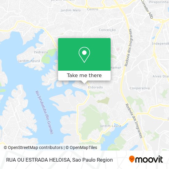 RUA OU ESTRADA HELOISA map