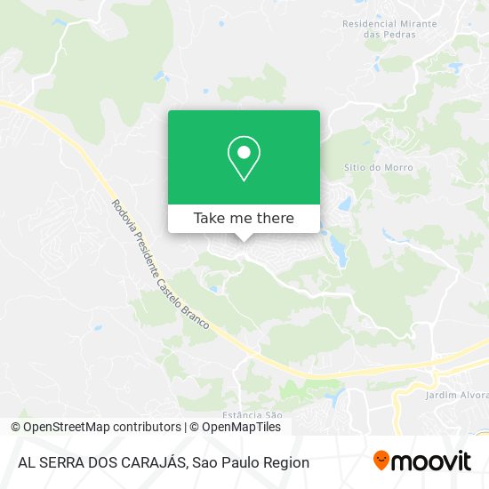 AL  SERRA DOS CARAJÁS map