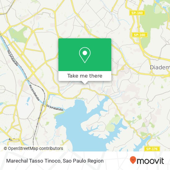 Marechal Tasso Tinoco map