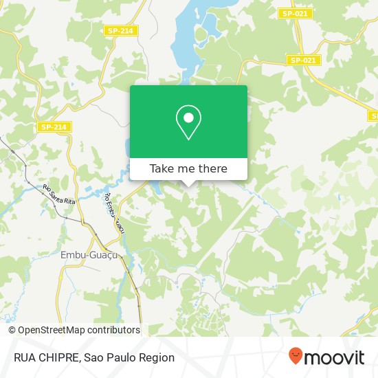 RUA CHIPRE map