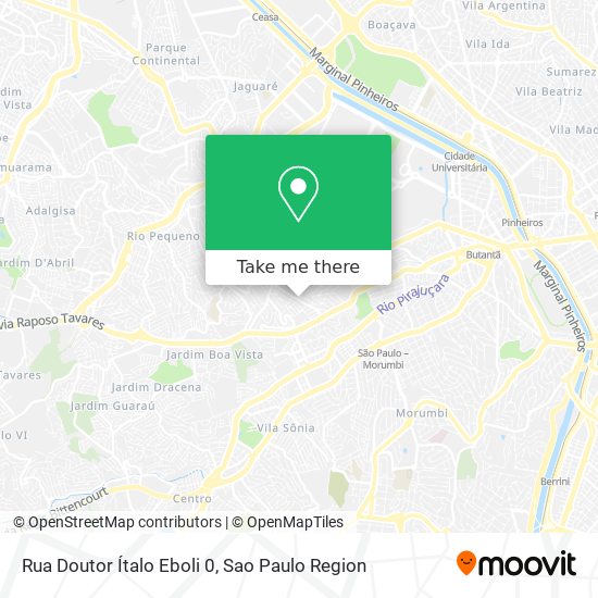 Rua Doutor Ítalo Eboli 0 map