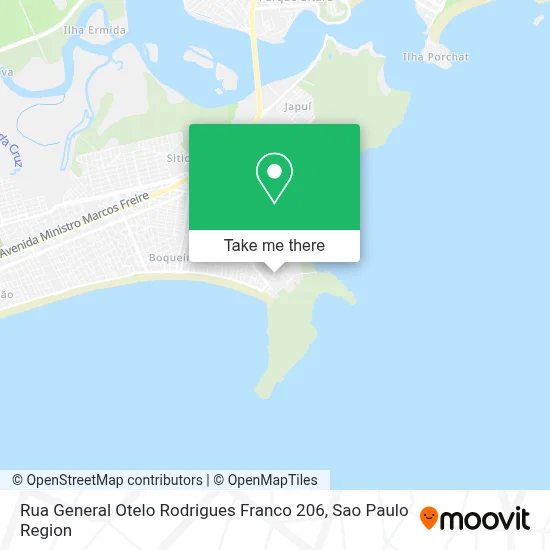 Rua General Otelo Rodrigues Franco 206 map