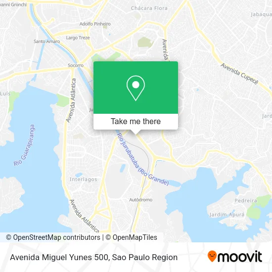 Avenida Miguel Yunes  500 map