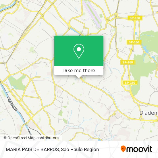 MARIA PAIS DE BARROS map