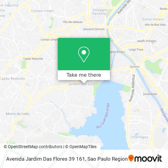 Avenida Jardim Das Flores  39 161 map