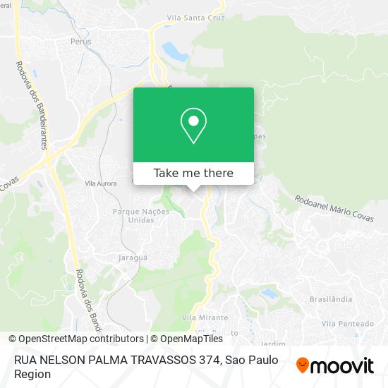 RUA NELSON PALMA TRAVASSOS  374 map