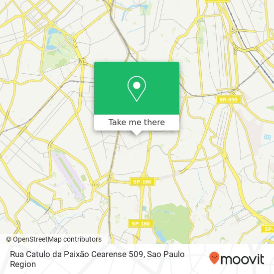 Rua Catulo da Paixão Cearense 509 map