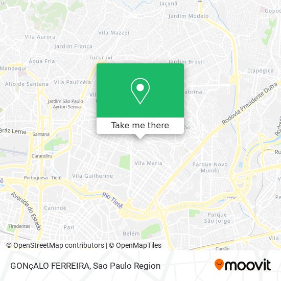 GONçALO FERREIRA map