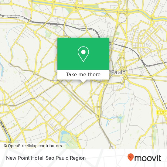 Mapa New Point Hotel