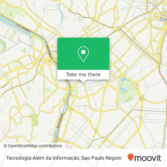 Tecnologia Além da Informação map