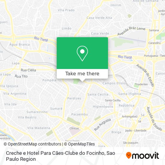 Creche e Hotel Para Cães-Clube do Focinho map