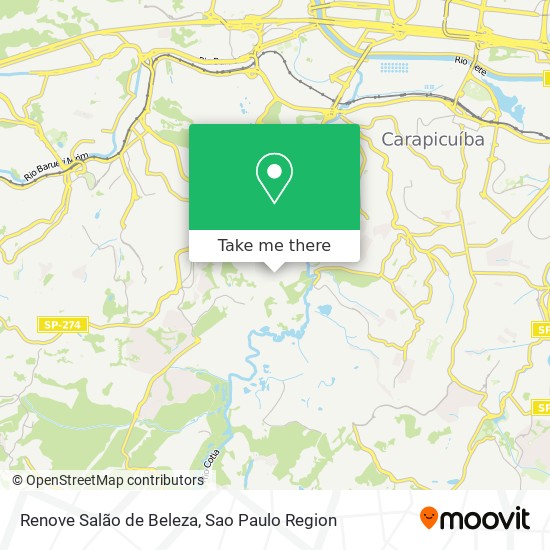 Renove Salão de Beleza map