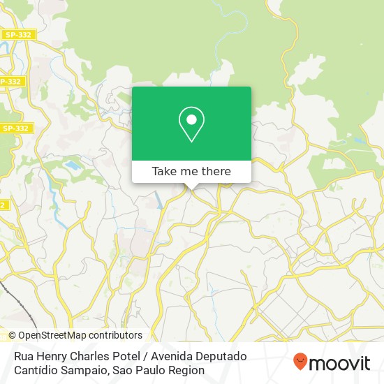 Mapa Rua Henry Charles Potel / Avenida Deputado Cantídio Sampaio