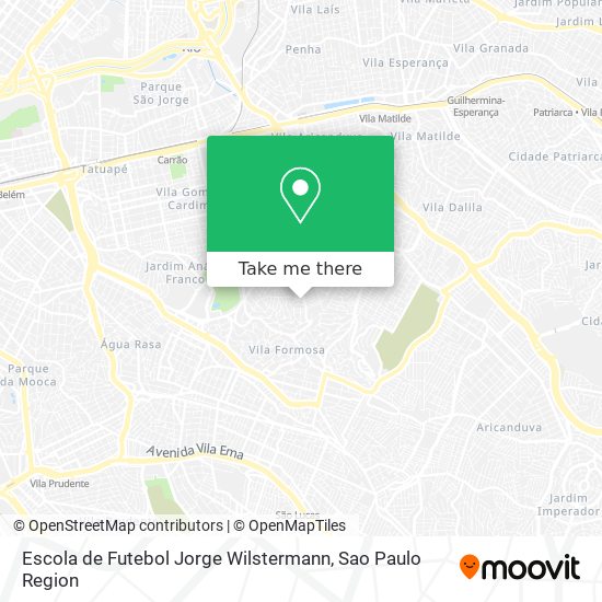 Escola de Futebol Jorge Wilstermann map