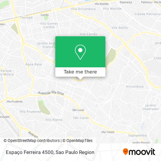 Espaço Ferreira 4500 map