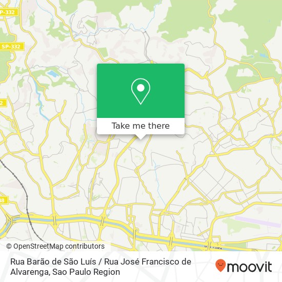 Rua Barão de São Luís / Rua José Francisco de Alvarenga map