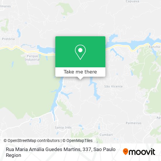 Rua Maria Amália Guedes Martins, 337 map
