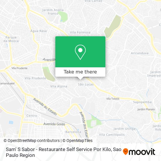 Sam' S Sabor - Restaurante Self Service Por Kilo map