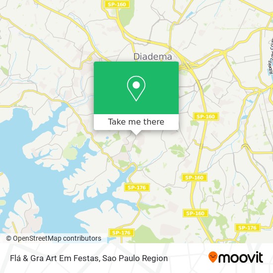 Mapa Flá & Gra Art Em Festas