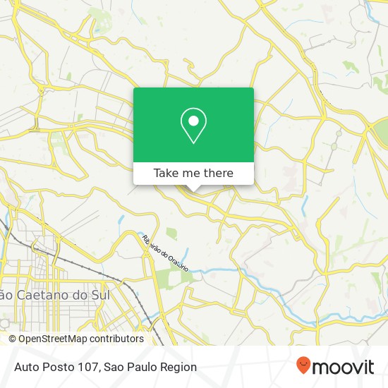 Mapa Auto Posto 107