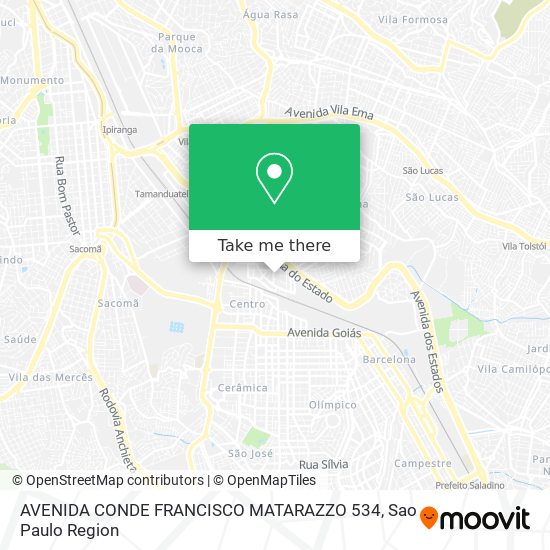 Mapa AVENIDA CONDE FRANCISCO MATARAZZO  534