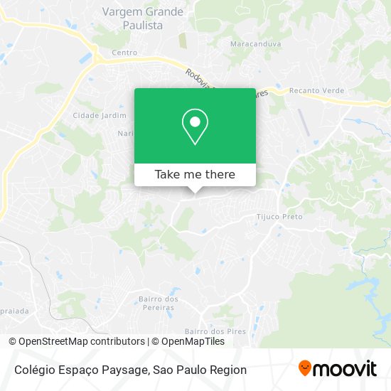 Colégio Espaço Paysage map