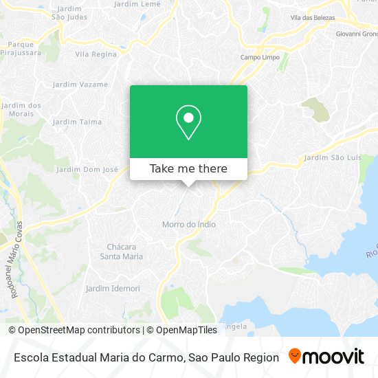 Escola Estadual Maria do Carmo map