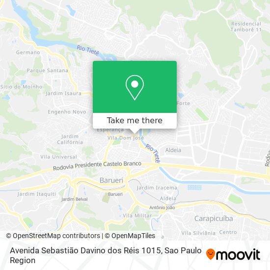 Avenida Sebastião Davino dos Réis 1015 map