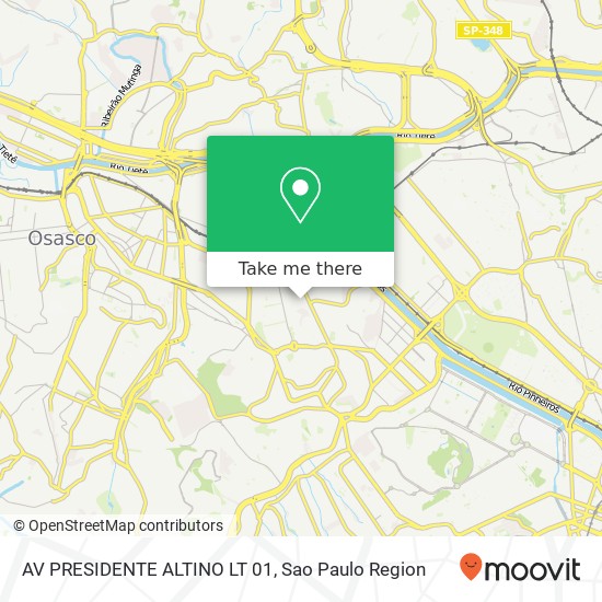 AV  PRESIDENTE ALTINO   LT  01 map