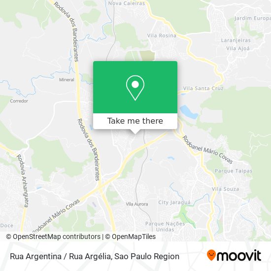 Rua Argentina / Rua Argélia map