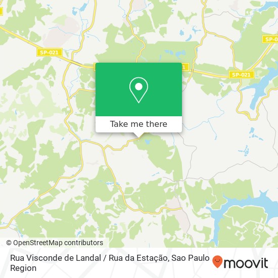 Rua Visconde de Landal / Rua da Estação map