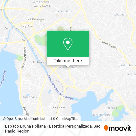 Espaço Bruna Poliana - Estética Personalizada map