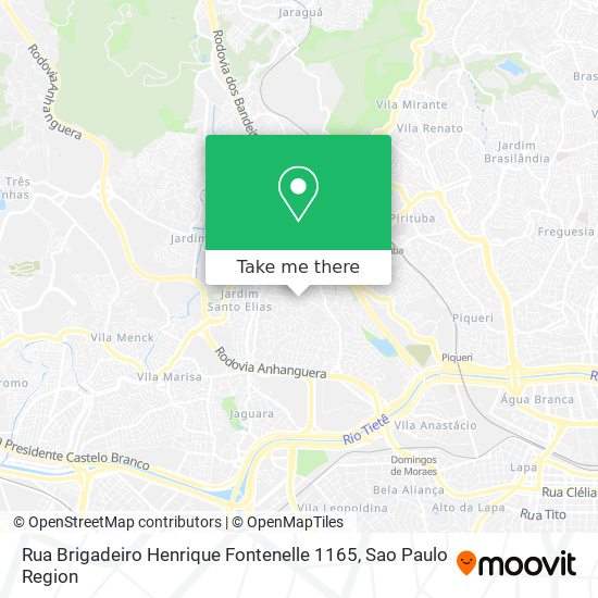 Rua Brigadeiro Henrique Fontenelle 1165 map