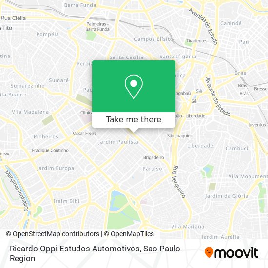 Mapa Ricardo Oppi Estudos Automotivos