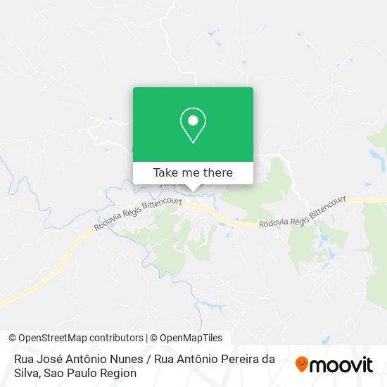 Rua José Antônio Nunes / Rua Antônio Pereira da Silva map